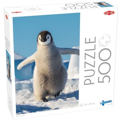 Puzzle 500 el. Baby penguin Tactic