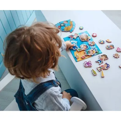 Puzzle Gra magnetyczna - Piraci Roter Kafer
