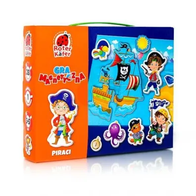 Puzzle Gra magnetyczna - Piraci Roter Kafer