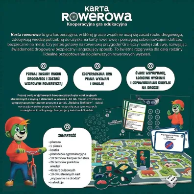 Karta rowerowa Trefl