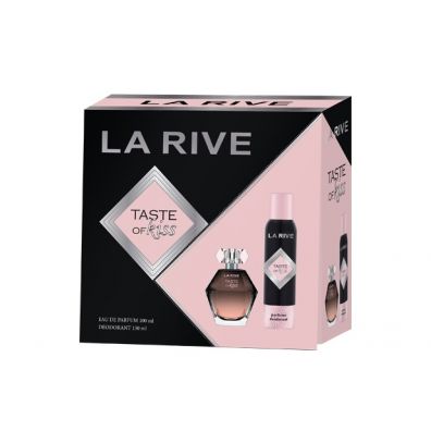 La Rive Taste of Kiss Woda perfumowana 100ml + Dezodorant w sprayu 150ml
