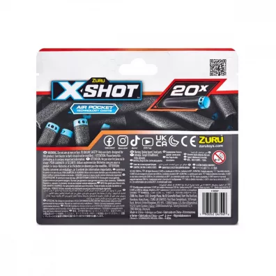 X-SHOT Excel Zestaw 20 strzaek Zuru X-Shot