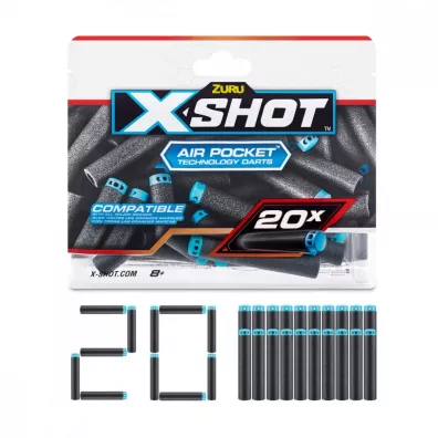 X-SHOT Excel Zestaw 20 strzaek Zuru X-Shot