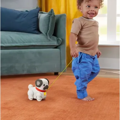 Fisher-Price. Pets Spacerowy Mopsik Mattel