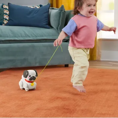 Fisher-Price. Pets Spacerowy Mopsik Mattel
