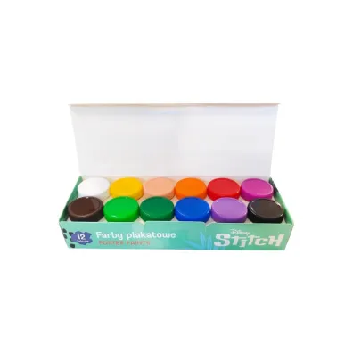 St. Majewski Farby plakatowe Stitch 12x20ml