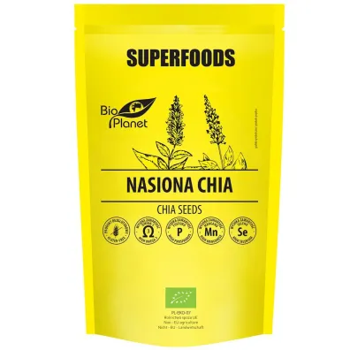 Bio Planet Chia nasiona bezglutenowe 250 g Bio