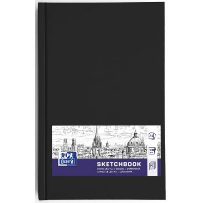 Oxford Szkicownik Sketchbook szyty A5 96 kartek