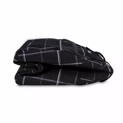 Pack It Torba termiczna na lunch z rczkami, czarna krata