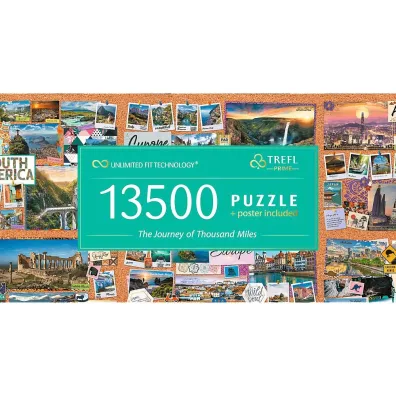 Puzzle 13500 el. The Journey of Thousand Miles Trefl