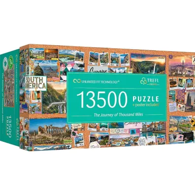 Puzzle 13500 el. The Journey of Thousand Miles Trefl