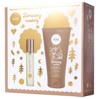 Yope Zestaw Zimowy nastr�j balsam do cia�a + woda toaletowa 150 ml + 33 ml