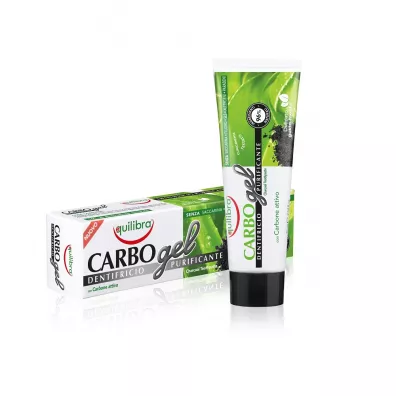 Equilibra Carbo Gel Charcoal Toothpaste pasta do z�b�w z aktywnym w�glem 75 ml