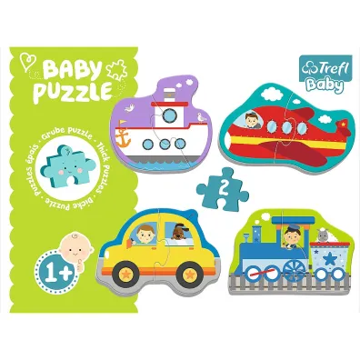 Baby Puzzle. Pojazdy. Transport Trefl