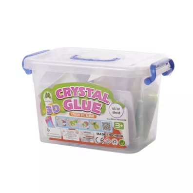 Klej �el kryszta�owy 3D crystal glue kreatywny zestaw w wiaderku