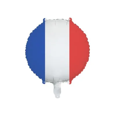 PartyDeco Balon foliowy Flaga Francji 35cm