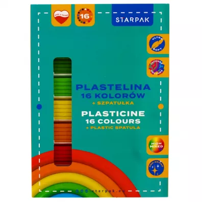 Starpak Plastelina Na fali 16 szt.