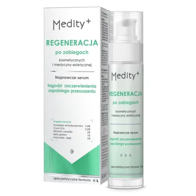 Medity+ Regeneracja serum naprawcze po zabiegach kosmetycznych i medycyny estetycznej 50 ml