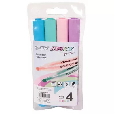 Cresco Zakre�lacz MAXX Pastel 4 szt.