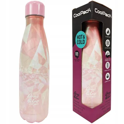 Patio Bidon metalowy Coolpack Tie dye 500 ml