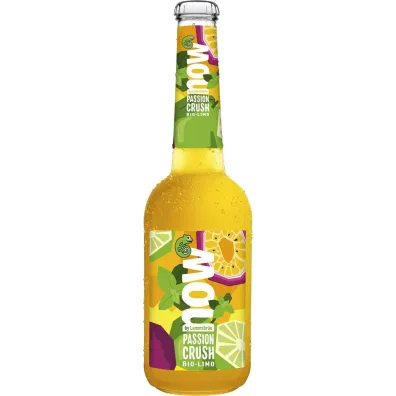 Now Lemoniada gazowana Passion crush 330 ml Bio