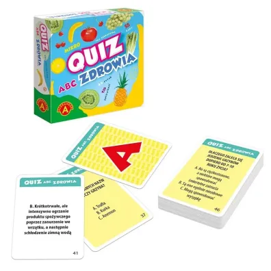 Gra Quiz Mikro ABC zdrowia PLX ALEXANDER 2867