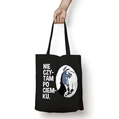 Molom Torba bawe�niana Nie czytam po ciemku