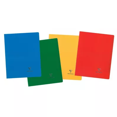 Clairefontaine Zeszyt KoverBook PP mix kolor�w kratka 48 kartek