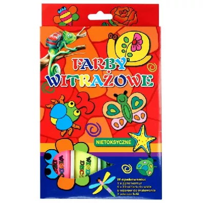 Titanum Farby witra�owe 6 kolor�w