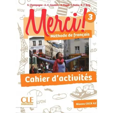Merci 3 A2 �wiczenia - Anne-C�cile Couderc, Emilio Ruiz, Isabelle Rubio, Sophie Champagne, Adrien Payet