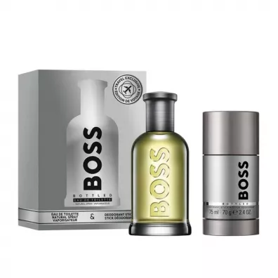 Hugo Boss Zestaw Woda toaletowa Bottled + Dezodorant w sztyfcie 100 ml + 75 ml