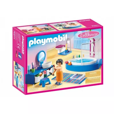 Playmobil Dollhouse �azienka z wann� 70211