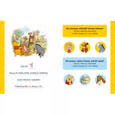 1, 2, 3, czytasz Ty! Poziom 1. Czu�a kuracja. Disney Kubu� i przyjaciele