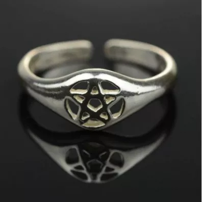 Sotis Piercie z pentagramem nr.18-19, nieoksydowany Ag925