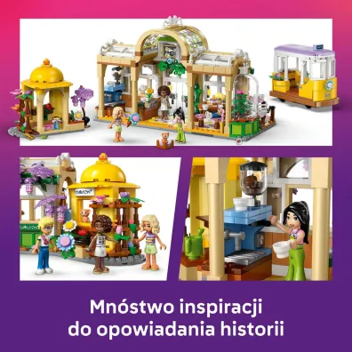 LEGO Friends Zielona kawiarnia i kwiaciarnia 42671