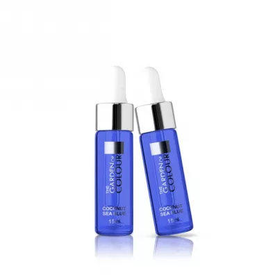 Silcare The Garden of Colour oliwka do paznokci i skrek Coconut Sea Blue 15 ml
