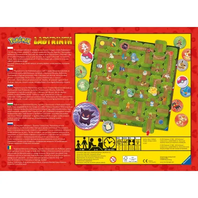 Labyrinth. Labirynt. Pokemon