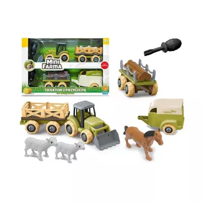 Mini farma traktor z przyczep� do skr�cania Artyk