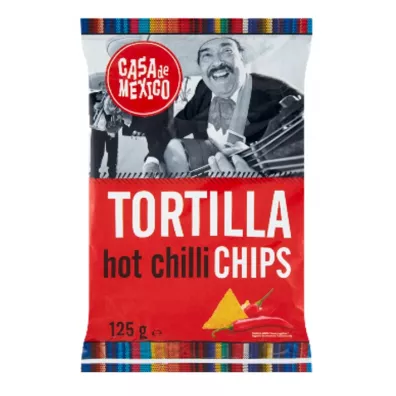 Casa De Mexico Tortilla chips chilli 125 g