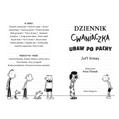Ubaw po pachy. Dziennik Cwaniaczka. Tom 4