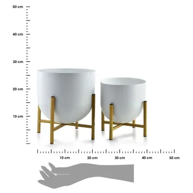 Mondex Komplet 2 osonek Boule Gold White