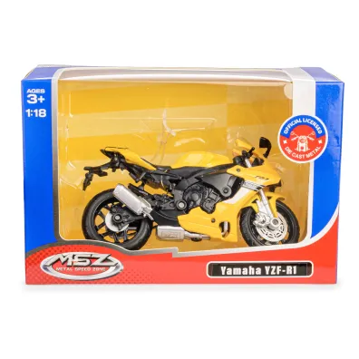 MSZ Motocykl Yamaha YZF-R1 ��ty w skali1:18 Daffi