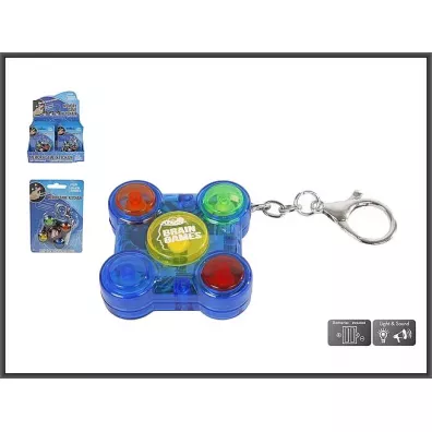 Hipo Gra pami�� 5x5cm, �wiat�o, d�wi�k, brelok 3 rodzaje