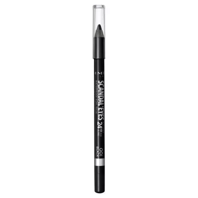 Rimmel Scandal Eyes Waterproof Kohl Kajal kredka do oczu 001 Black 1.2 g