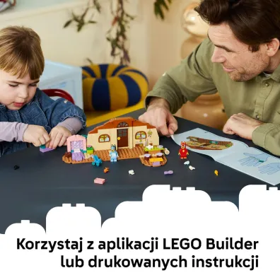LEGO DUPLO Bluey Pizzerki z Muffink� i Blue 10469