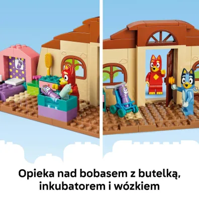 LEGO DUPLO Bluey Pizzerki z Muffink� i Blue 10469