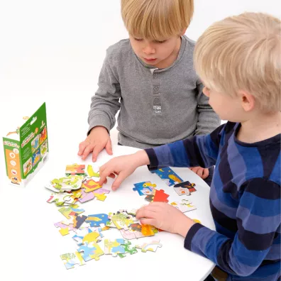 Puzzle Ukadam Dinozaury Bright Junior Media
