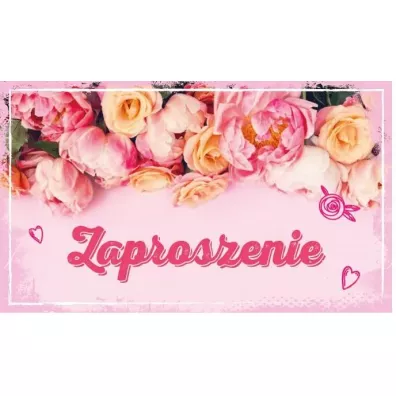 Zaproszenie Urodziny (10szt)