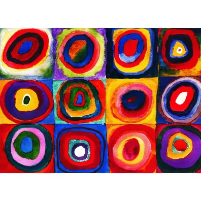 Puzzle 1000 el. Kandinsky Study Squares Eurographics