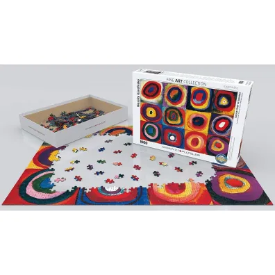 Puzzle 1000 el. Kandinsky Study Squares Eurographics